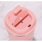 Portable Stainless Steel Vacuum Mug - Pink - 510ml