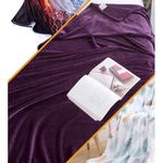 Mintra TWZ -Warm Microfiber Blanket - 1 Pc - Ppurple 130x180 Cm
