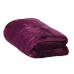 Mintra TWZ -Warm Microfiber Blanket - 1 Pc - Ppurple 130x180 Cm